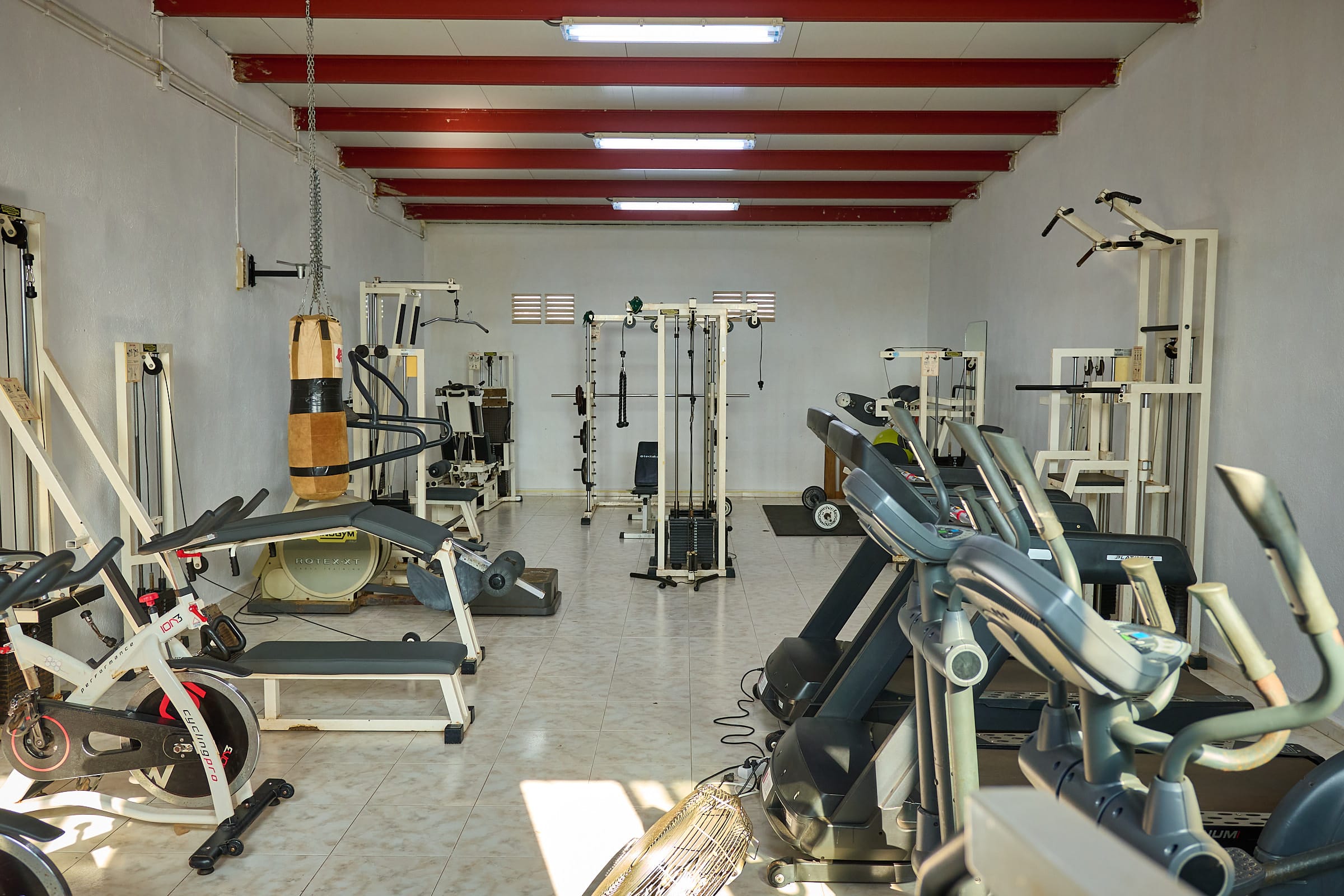 Salle de musculation du Club